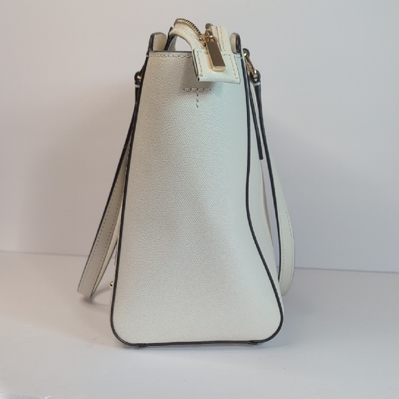 Tory Burch Emerson Applique Small Zip Tote With Matching Wallet - Picture 3 of 16